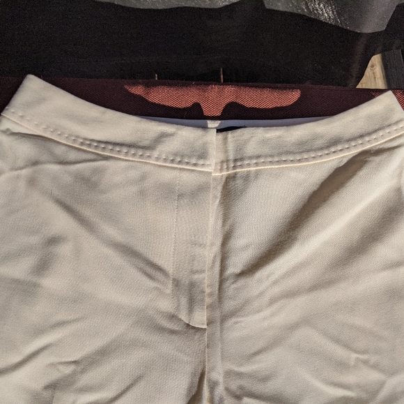 Ann Taylor lined wool cream dress slacks size 8 - Picture 1 of 9